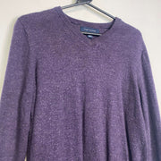 Purple Tommy Hilfiger Knitwear Sweater Large Womens Small