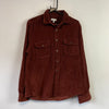 Brown Reiss Corduroy Shirt Men's Large