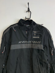 Black Evolution Racer Jacket Men's Large