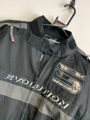 Black Evolution Racer Jacket Men's Large