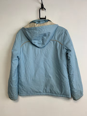 Light Blue-Beige Nike Reverse Hooded Jacket Men's Medium