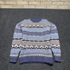 Blue Knitwear Sweater Women's Large