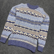 Blue Knitwear Sweater Women's Large