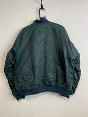 Green Varsity Jacket Men's XL