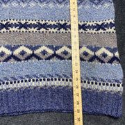 Blue Knitwear Sweater Women's Large