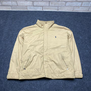 Vintage Beige Polo Ralph Lauren Jacket Men's XXl