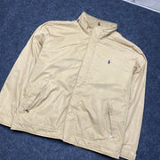 Vintage Beige Polo Ralph Lauren Jacket Men's XXl