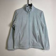 Blue Columbia Full Zip Fleece Womens Small