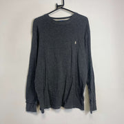 Grey Polo Ralph Lauren Knitwear Sweatshirt XL