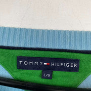 Blue Tommy Hilfiger Jumper Women's Large