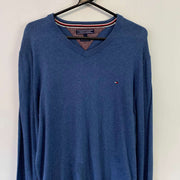 Blue Tommy Hilfiger Jumper Women's Large