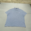 Blue and Navy Polo Ralph Lauren Polo Shirt Men's XXL