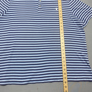 Blue and Navy Polo Ralph Lauren Polo Shirt Men's XXL