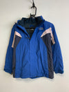 Blue The North Face Windbreaker Youth's Medium