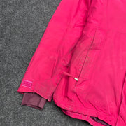 Hot Pink North Face Raincoat Women's XL