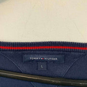 Navy Tommy Hilfiger Cardigan Jumper Women's Large