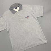 Grey Polo Sport Polo Shirt Men's Large