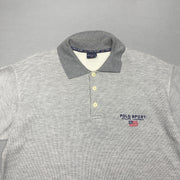 Grey Polo Sport Polo Shirt Men's Large