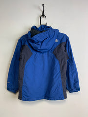 Blue The North Face Windbreaker Youth's Medium