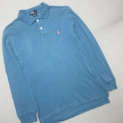 Vintage Blue Polo Ralph Lauren Polo Shirt Women's Medium