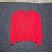 Hot Pink Ralph Lauren Knitwear Sweater Women's Large