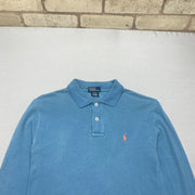 Vintage Blue Polo Ralph Lauren Polo Shirt Women's Medium