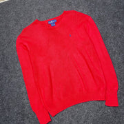 Hot Pink Ralph Lauren Knitwear Sweater Women's Large