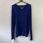 Blue Tommy Hilfiger Jumper Women's Large