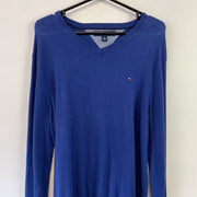 Blue Tommy Hilfiger Jumper Women's Large