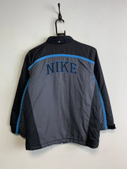 Grey Nike Logo Embroidery & Badge Windbreaker Men's Medium