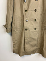 Khaki London Fog Trench Coat Men's Medium