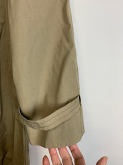 Khaki London Fog Trench Coat Men's Medium