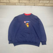 Navy Disney Sweatshirt Men's Large