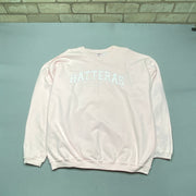 Pink Embroidery Sweatshirt Men's XL