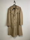 Khaki Christian Dior Trench Coat Men's Large