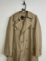 Khaki Christian Dior Trench Coat Men's Large