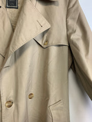 Khaki Christian Dior Trench Coat Men's Large