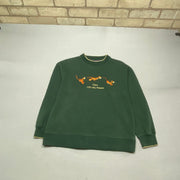 Green Disney Sweatshirt Men's Small