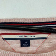 Pink Tommy Hilfiger Jumper Women's Large