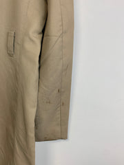 Khaki Christian Dior Trench Coat Men's Large