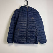 Navy North Face Puffer Jacket Womens XL