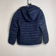 Navy North Face Puffer Jacket Womens XL