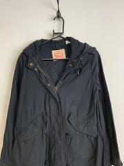 Black Levi's Workwear Long Jacket Men's XS