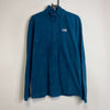 Blue Quarter Zip North Face Fleece Mens Large