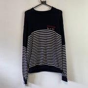 Black and White Tommy Hilfiger Jumper Women's XL