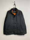 Black Schott Bomber Jacket Men's Large