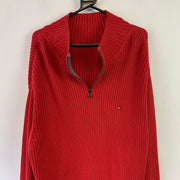 Red Tommy Hilfiger Jumper Men's L/XL