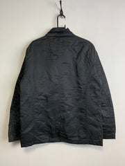 Black Schott Bomber Jacket Men's Large