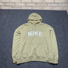 Khaki Green Nike Hoodie Men's XXL