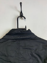 Black Schott Bomber Jacket Men's Large